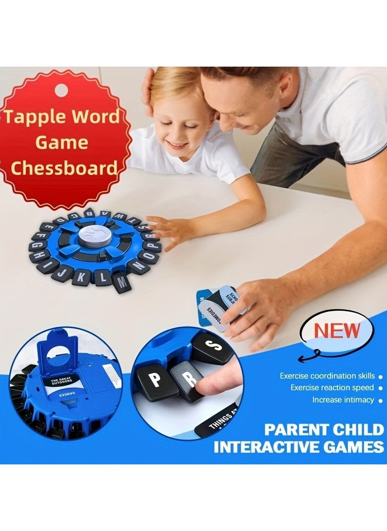 Tapple Game Think Words Game Tapple Word Game Fast Word Challenge Game Letter Game with Timer Fast Paced Family Board Game Educational Game Ideal for All Ages - pzsku/Z771B22FA2CA8F03F20F1Z/45/_/1731405085/5ebef430-652b-46ce-b623-a2393df5f79d