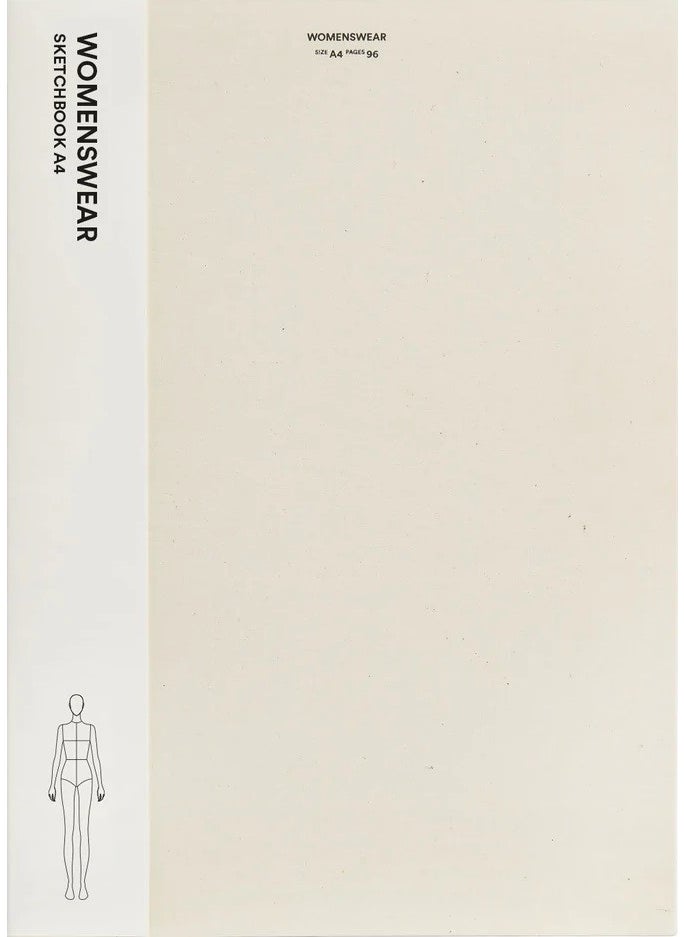 Fashionary Womenswear Sketchbook A4 