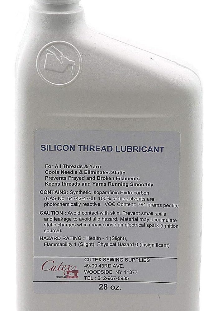 Cutex Silicone Sewing Thread Lubricant 28 Oz Bottle