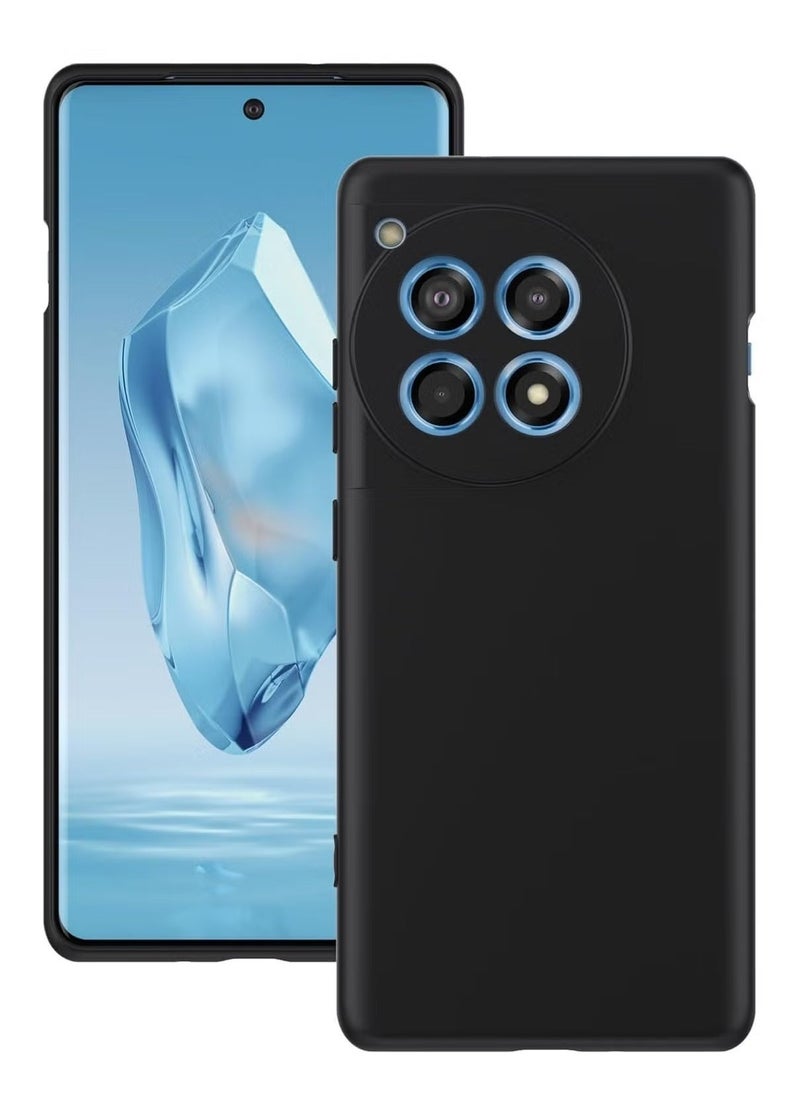 JAJEEK OnePlus 12R 2024 Liquid Gel Rubber Bumper Case – Soft Microfiber Lining, Slim Hard Shell Shockproof Protective Cover for OnePlus 12R 5G (2024) - Image 1