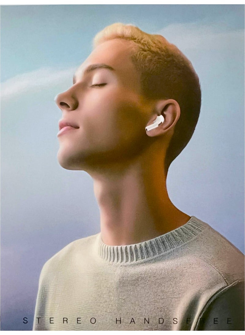 BYTER Bluetooth Pro headset from Byter, second version, a wireless Bluetooth headset that supports wireless charging, features clear sound and noise isolation, works on all mobile phones such as iPh - Image 2