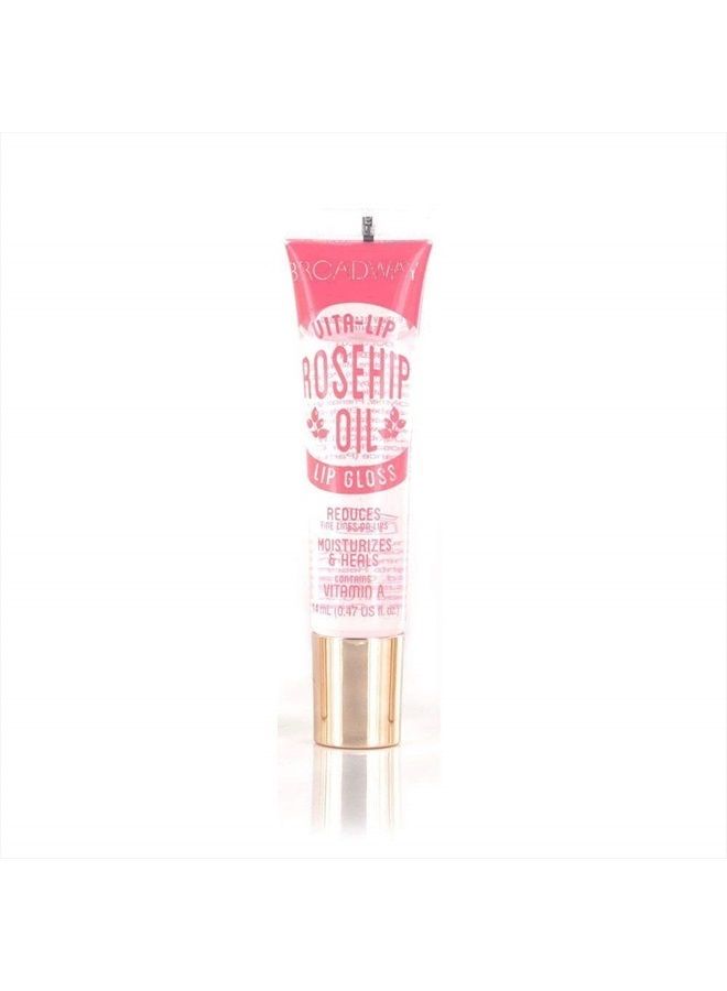 KISS Broadway Clear Lip Gloss 0.47oz/14ml 12Pcs (Rosehip Oil) - Image 2