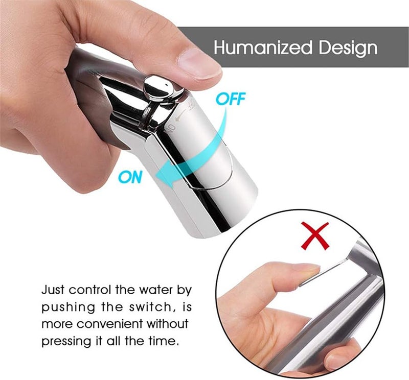 Handheld Bidet Sprayer Toilet Attachment For Feminine Baby Pet Wash A Set - Image 4