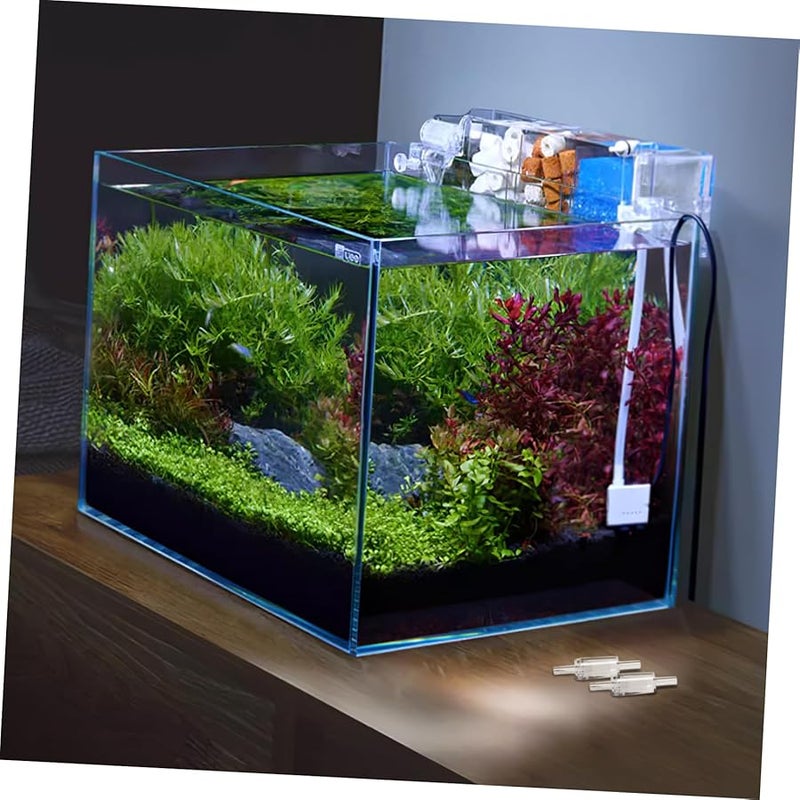 White One Way Check Valve 10pcs For Aquarium Fish Tank Hydroponics Easy Installation - Image 3