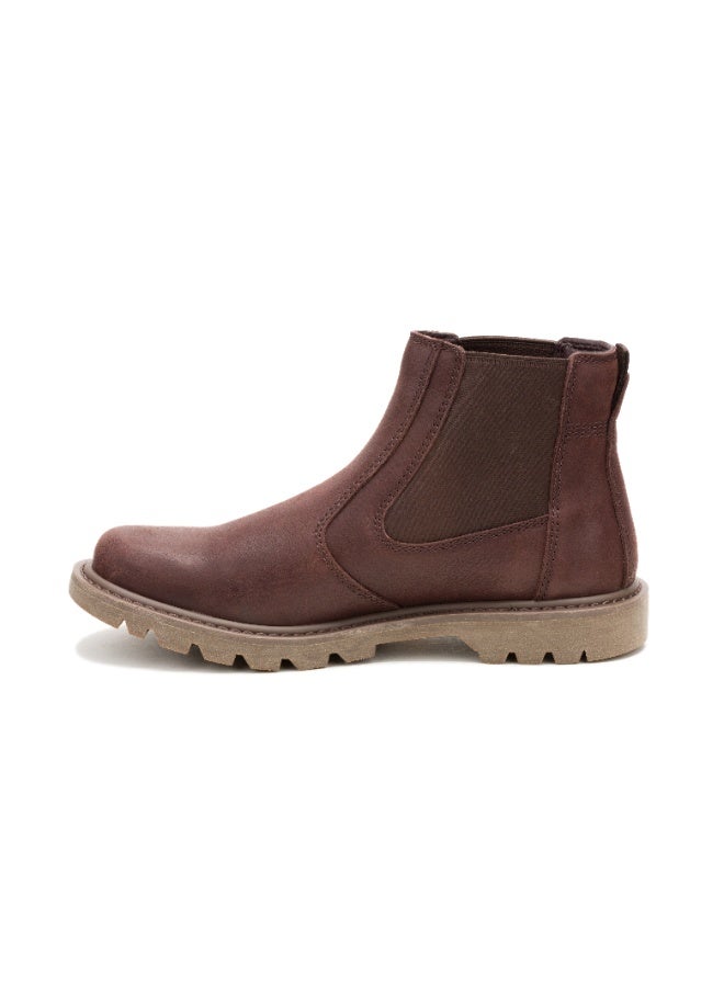 CATERPILLAR CAT Men’s Colorado 2.0 Chelsea Boots – Tumbled Nubuck Leather, EVA Comfort Footbed, CLEANSPORT NXT Odor Control, Durable Rubber Outsole – Brown - Image 4