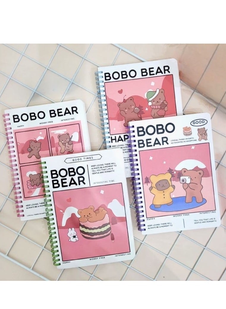 BOBO BIRD Lined Notebook 60 papers with Unique Cartoon Design | Ideal for Daily Writing | Suitable for Students and Personal Notes | Attractive Cover & High Quali  - Image 2