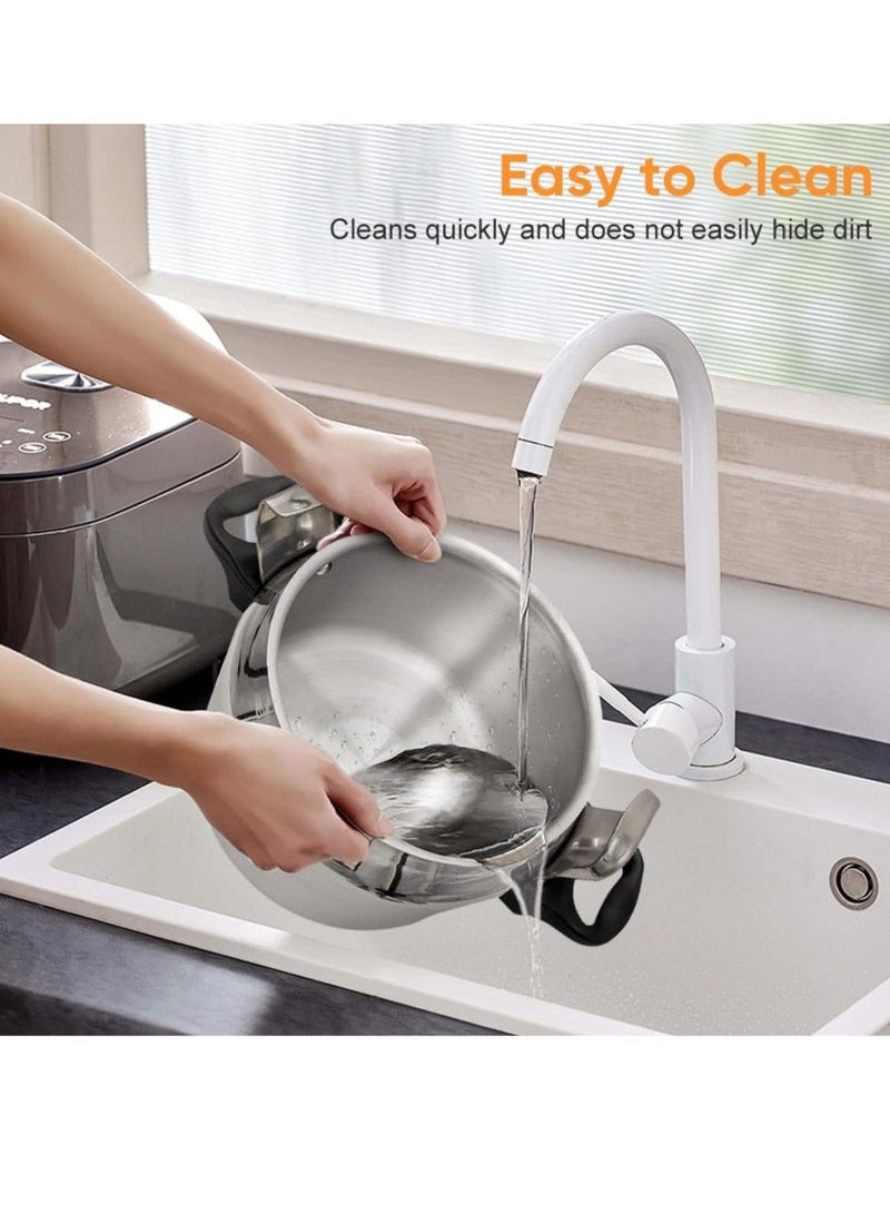 مايكروبلس قدر ضغط ألومنيوم سعة ٧ لتر | قدر ضغط | قدر عربي | فضي | Ps-626 - Image 5