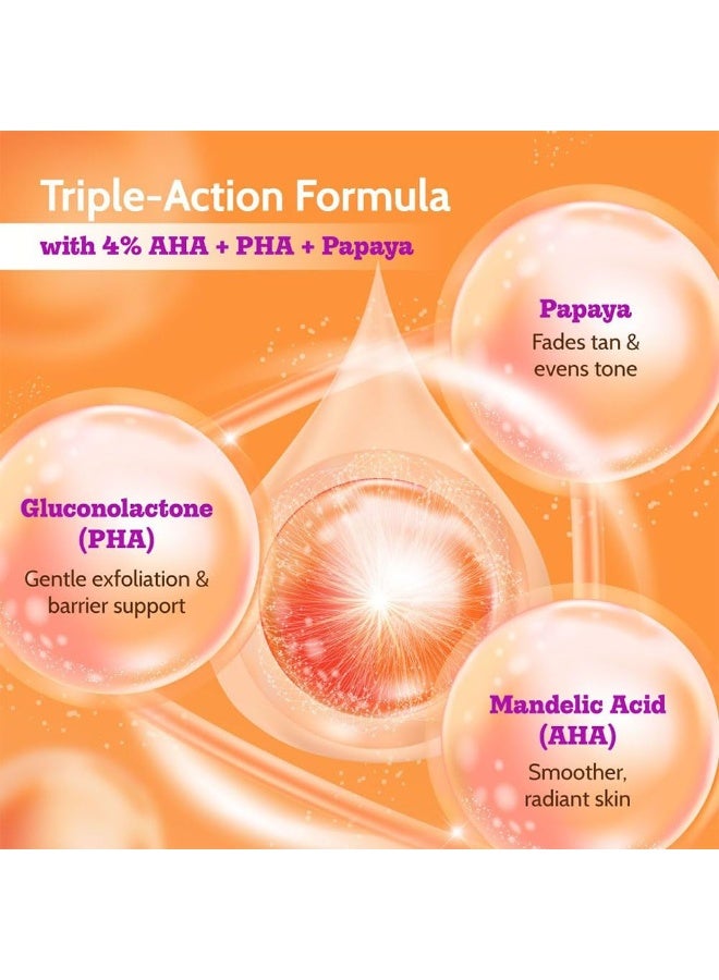 Chemist at Play Gentle Exfoliating Face Wash | Instant Glow | Exfoliates for Bright, Smooth Skin | Oily, Dry & Combination Skin | For Men & Women 100ml - Image 3