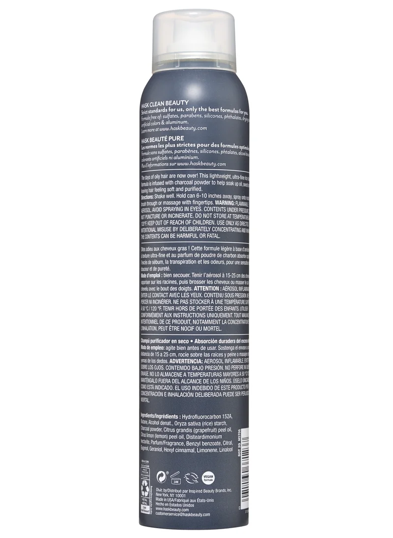 HASK Charcoal Purifying  Dry Shampoo 122g