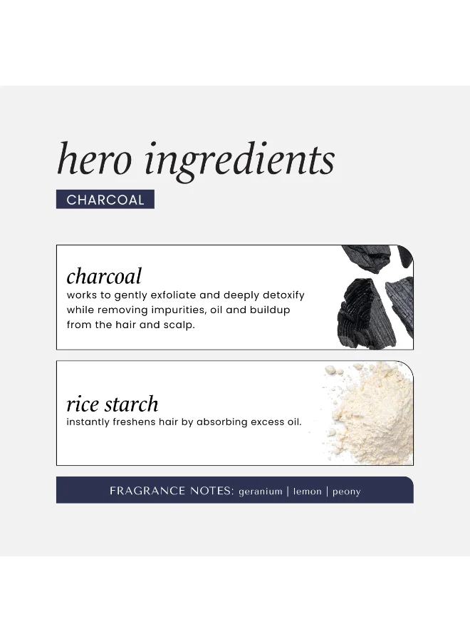 HASK Charcoal Purifying  Dry Shampoo 122g