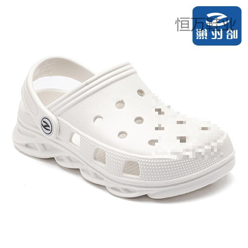 Fujian Big Manufacturers Habixiong Children'S Shoes Boys Slippers Children'S 2025 Girls Sandals Closed Toe Hole Shoes - Image 3