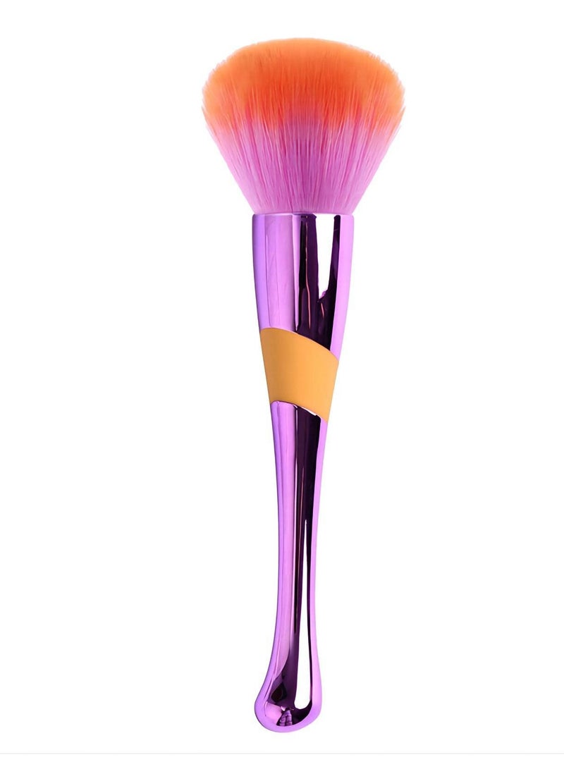 SOLARAE Super Soft Large Powder Foundation Brush for Flawless Blending of Liquid, Cream, or Powder Makeup - Ideal for Buffing and Achieving Full Coverage with Loose Powder Blush. - Image 1