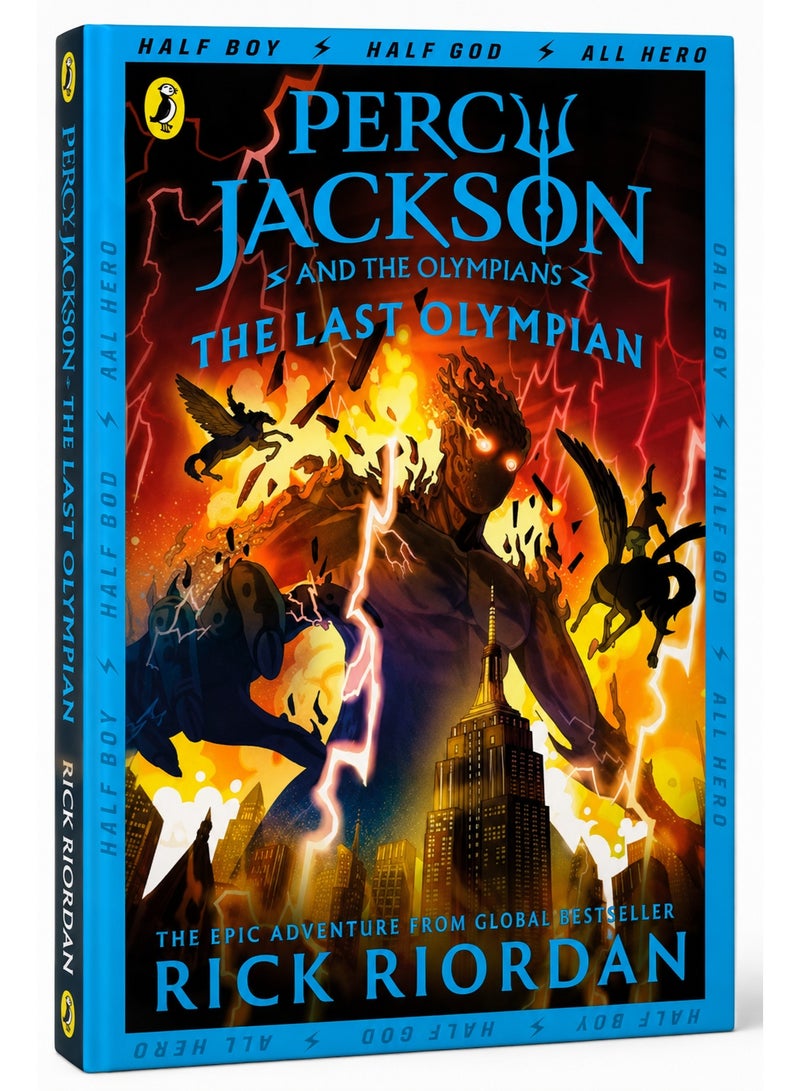 Percy Jackson and the Last Olympian: Facing a Sixteenth Birthday Prophecy to Save or Destroy the World | Authored by Rick Riordan | Paperback | Published by Puffin | Popular Greek Mythology Fantasy Fiction