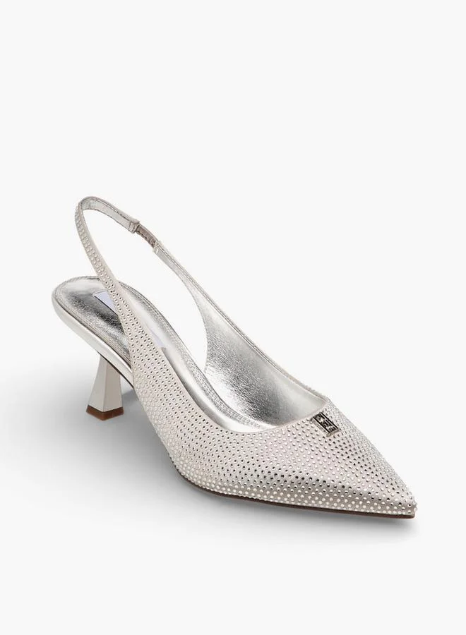ايل Elle Women Kitten Heel Slingback Shoes