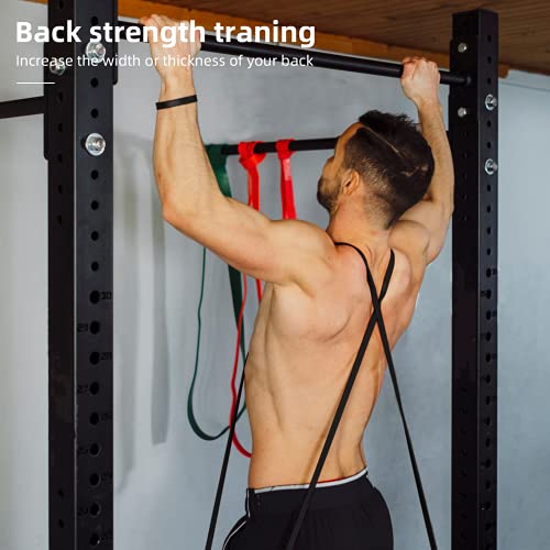 OTURGC Pull Up Assist Band Heavy Duty Resistance Bands Set Workout Body Pull Up Bands Assistance Band for Powerlifting, Training, Stretching, Crossfit…… - Image 5