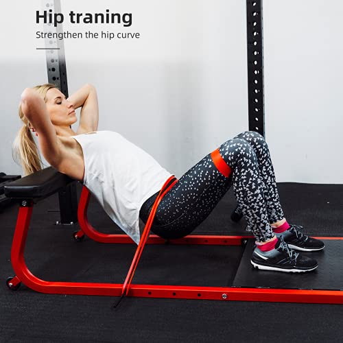 OTURGC Pull Up Assist Band Heavy Duty Resistance Bands Set Workout Body Pull Up Bands Assistance Band for Powerlifting, Training, Stretching, Crossfit…… - Image 4