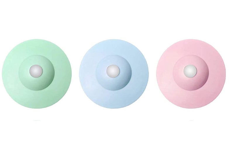 PARVY Drain Covers Hair Catcher Durable Silicone Hair Stopper Shower and Clean Suit for Bathroom Bathtub and Kitchen (Multicolour/1pcs) (1) - Image 1