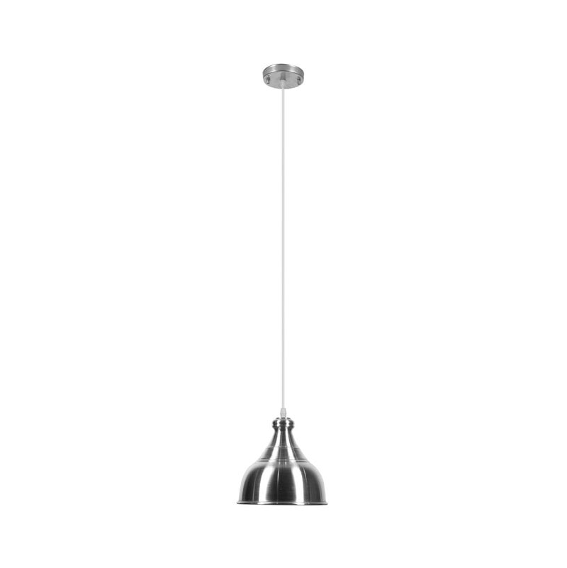 Generic Modern Silver Semi Flush Mount Ceiling Lamp for Living Room, Energy Efficient, Incandescent, Cool White, Indoor Use - Image 2