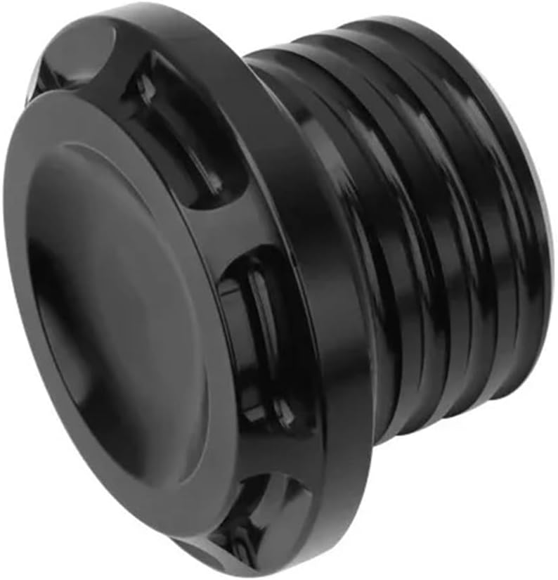 Black Motorcycle Fuel Gas Tank Oil Cap Vented Right Hand Thread For Harley Sportster Road King Softail 96 Up - Image 4