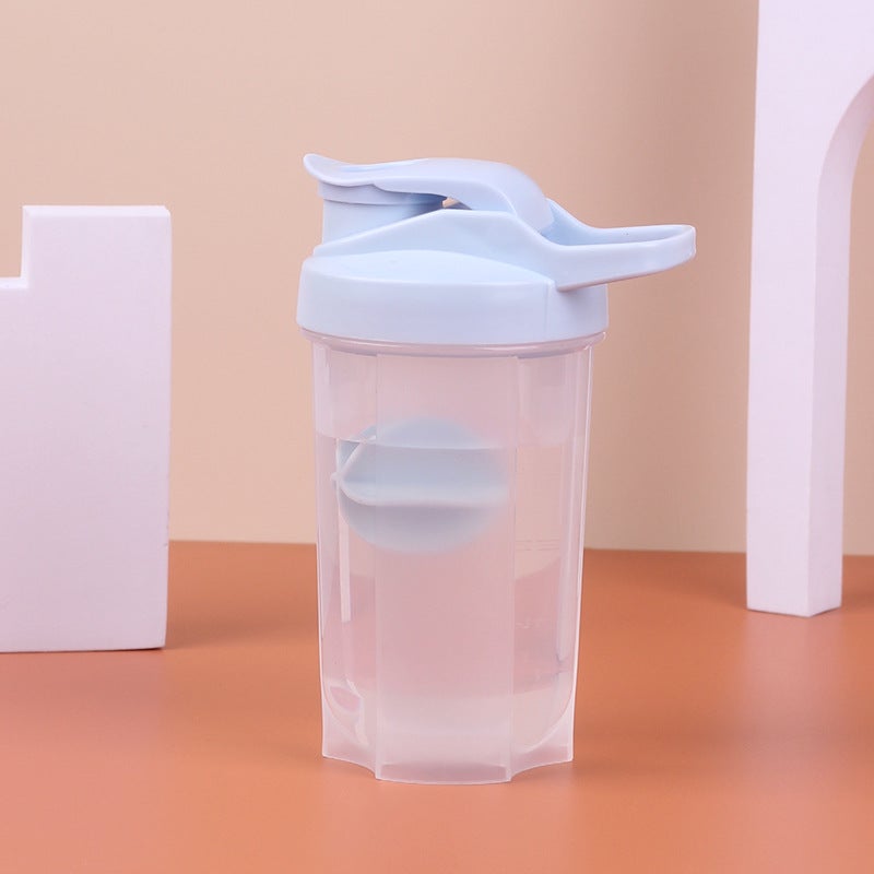 YL Factory Direct 500ML Plastic Shaker Bottle for Protein Powder, Fitness &  Milkshakes - Image 1