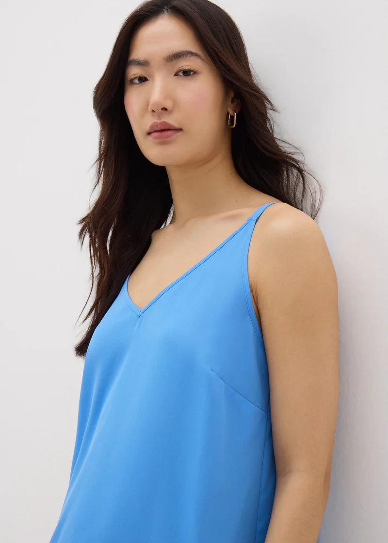 Matalan Et Vous Blue Cami Top