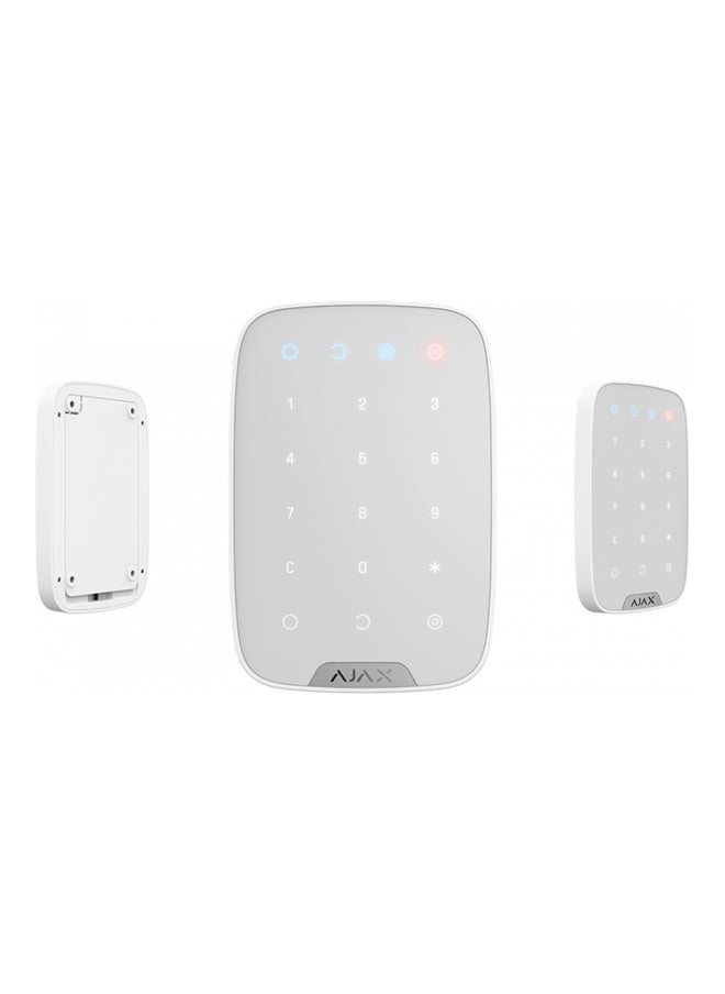 Ajax Keypad – Wireless Touch Keypad for Smart Security System – White  - Image 4