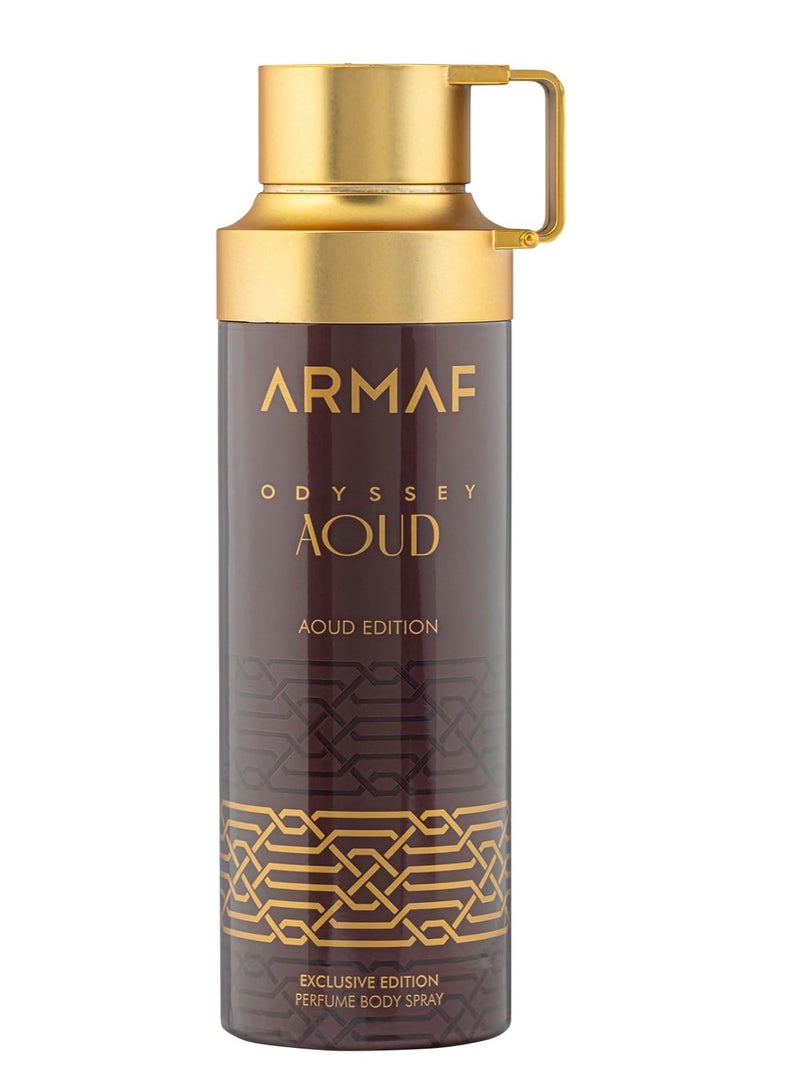 أرماف بخاخ اوديسي معطر للجسم إصدار العود للرجال من ارماف، 200 مل، بخاخ مزيل العرق