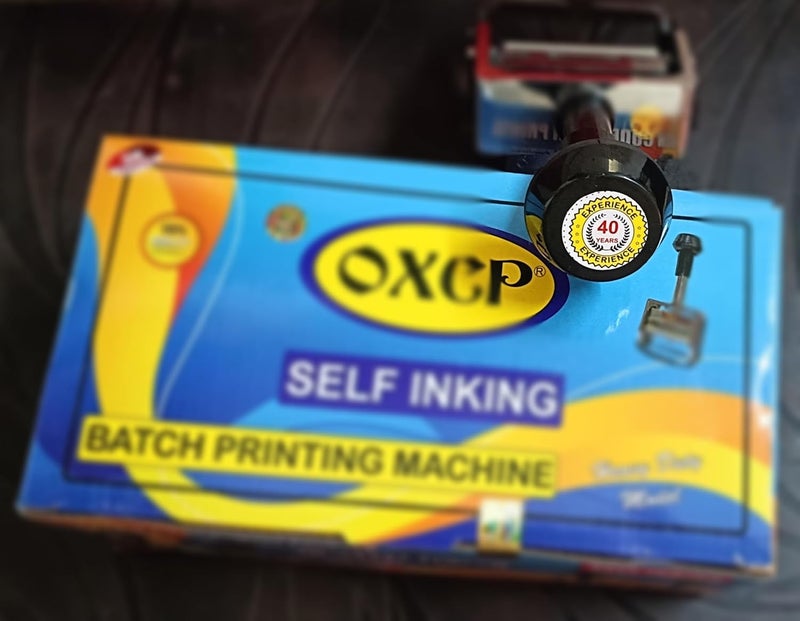 ACGL OXCP (8mm) Heavy-Duty Hand Batch Coding & Date Printing Machine for Plastic Pouch, Bag & Label – 40 Years Experience | 10Kg+ Strong Metal Body | Ideal for PKD Use - Image 3