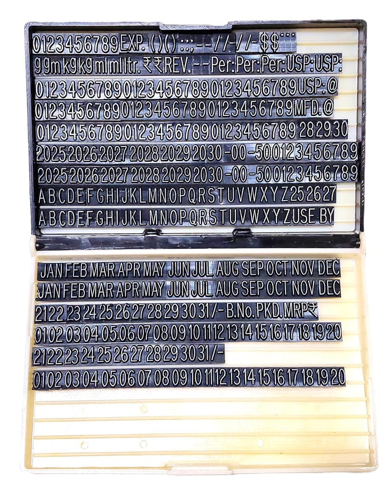 ACGL OXCP (8mm) Heavy-Duty Hand Batch Coding & Date Printing Machine for Plastic Pouch, Bag & Label – 40 Years Experience | 10Kg+ Strong Metal Body | Ideal for PKD Use - Image 4