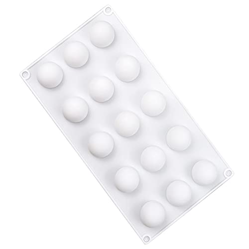 Mousse Desser Baking Moulds Silicone 3D Chocolate Ball Bombs Mold Candle Soap Jelly Tray Candy Pan31cm
