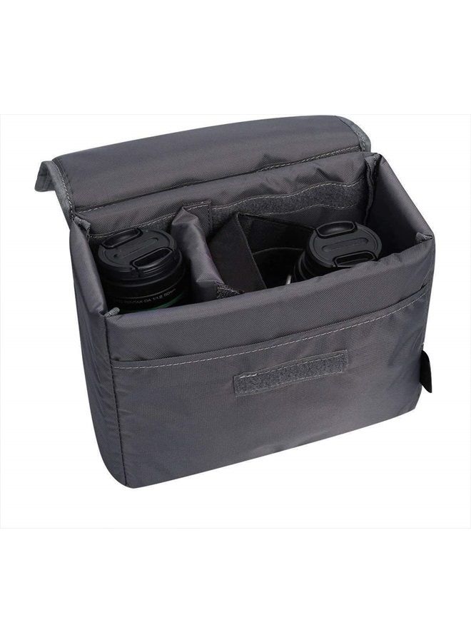 S-ZONE Water Resistant DSLR SLR Camera Insert Bag Inner Case Bag(Medium) - Image 4