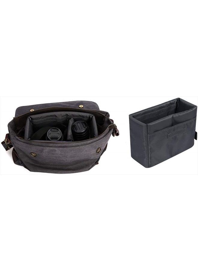 S-ZONE Water Resistant DSLR SLR Camera Insert Bag Inner Case Bag(Medium) - Image 3