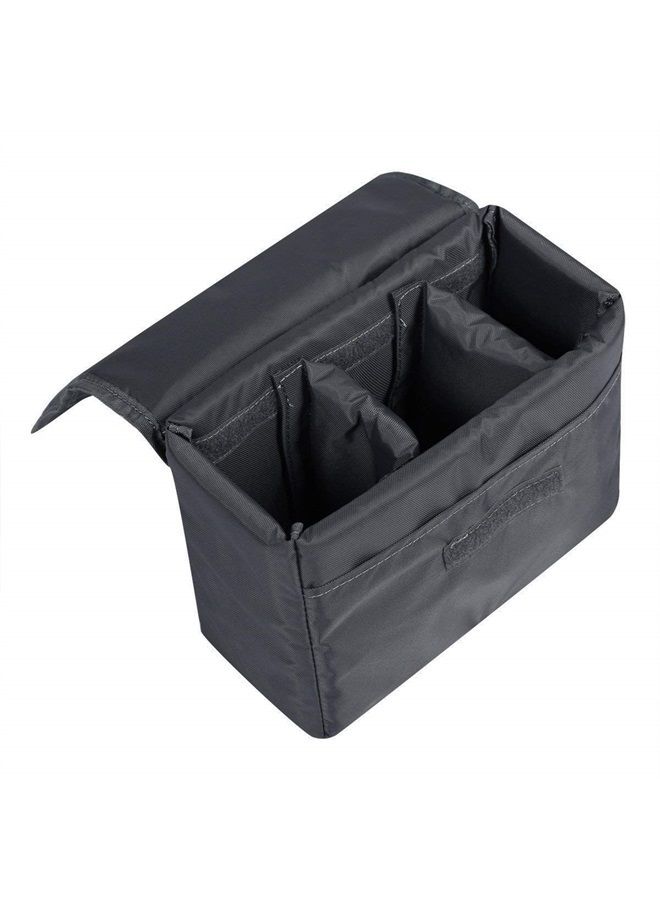 S-ZONE Water Resistant DSLR SLR Camera Insert Bag Inner Case Bag(Medium) - Image 1
