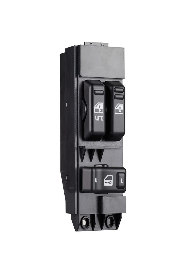 SOAESCN Master Power Window Switch Driver Side for 1999-2000-2001-2002 Chevy Silverado & GMC Sierra 1500 2500 3500 Door Lock Switch Control, 15047637-19259957-15753934-15054161-19259958-901118, Black - Image 5