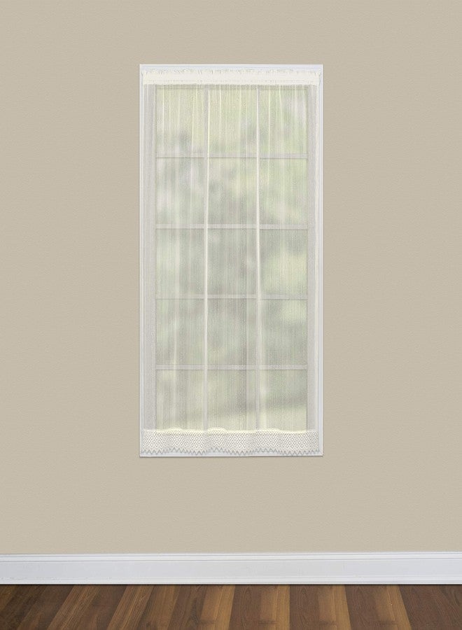 Heritage Lace Chelsea 48-Inch Wide by 63-Inch Drop Panel, Ecru - Image 2