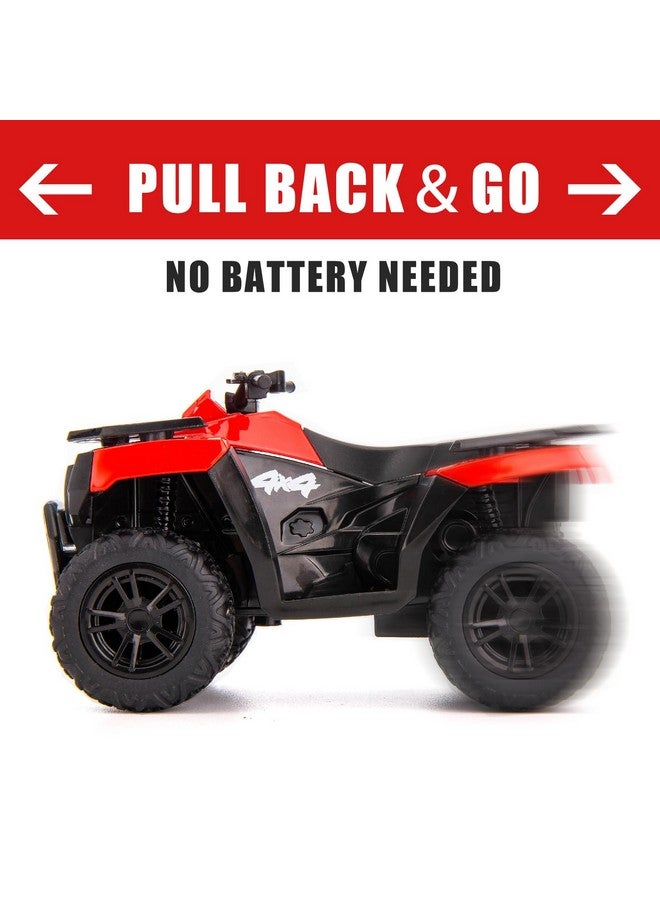 RMZ City 1:36 ATV Off Road Vehicle Model Car, Diecast Pull Back Beach Motorcycle Toy Car for Kids Boy Girl, Car Model Collection and Decoration. - Image 3