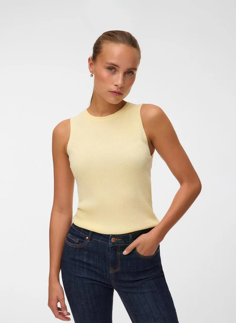 Vero Moda VMEYMA Sleeveless O-Neck Type Premium Top