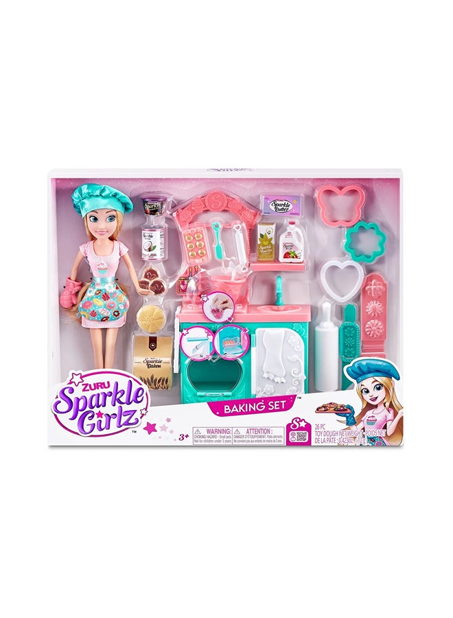 ZURU Zuru - Sparkle Girlz Baking Set Deluxe Playset - 100183 