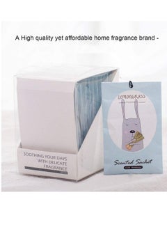SYOSI Lemongrass Sachet 1 Box 12Pcs Cartoon Design Sachet Scent Drawer Freshener Car Fragrance Pendant Lasting Fragrance Deodorizer Freshener for Drawers and Closets Home Car Fragrance Product  - Image 5
