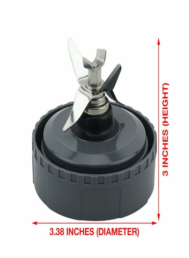 HMHAMA 6 Fin Gears Replacement Blender Blade Fit for Ninja BL660 BL663 BL663CO BL665Q BL740 Replacement Parts Extractor Blade Base Assembly - Image 5