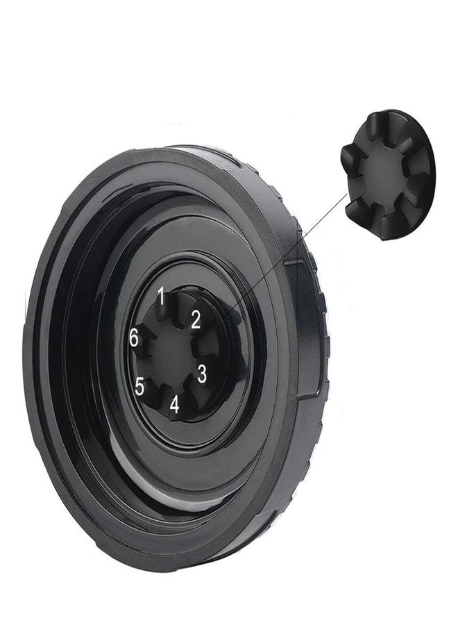 HMHAMA 6 Fin Gears Replacement Blender Blade Fit for Ninja BL660 BL663 BL663CO BL665Q BL740 Replacement Parts Extractor Blade Base Assembly - Image 3