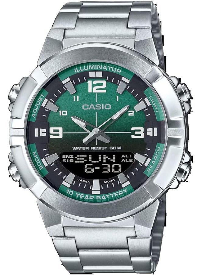 Casio Men’s Analog-Digital Watch AMW-870DA-3AVDF - Image 1