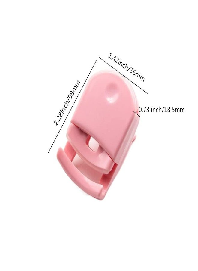 MVM Enterprise Portable Mini Eyelash Curlers Clip Lash Curler with Replacement Pads, Fits All Eye Shapes Makeup Cosmetic Tool for women, girl for False Lashes Personal Salon, home, parlour (2 pcs) - Image 2