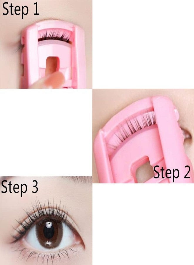 MVM Enterprise Portable Mini Eyelash Curlers Clip Lash Curler with Replacement Pads, Fits All Eye Shapes Makeup Cosmetic Tool for women, girl for False Lashes Personal Salon, home, parlour (2 pcs) - Image 4