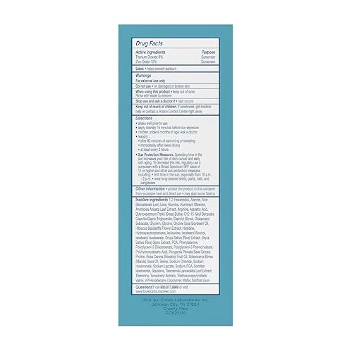 Blue Lizard Sheer Face Mineral SPF 50 Sunscreen Lotion, 100% Mineral Formula, Blue Light Protection, Lightweight, No White Cast, Nourishes and Hydrates, Paraben-Free, Fragrance-Free, 1.7 fl oz - Image 2