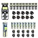 DODOFUN 12V Ice Blue T5 PC74 PC37 PC118 T10 PC168 PC175 PC194 PC195 PC160 PC161 Instrument Cluster Light LED Bulb Replacement 37 74 73 2723 2721 158 168 194 2825 Dashboard Panel Gauge Indicator Lamp N Socket - Image 2