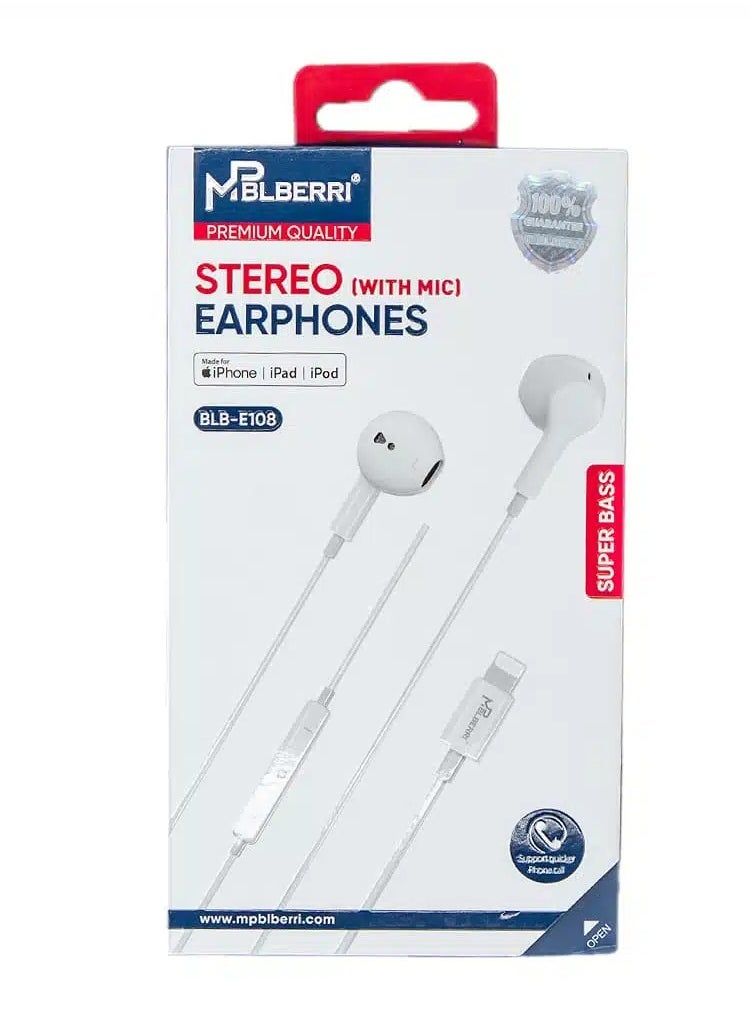 Stereo Earphones Lightning Connector BLB-E108 - pzsku/Z771D85C0EADE68093EC7Z/45/_/1740856700/a0345513-98c6-4aec-9805-4396e0ff35c4