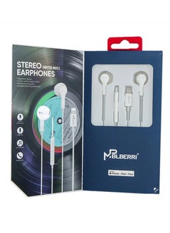 mpBLBERRI Stereo Earphones Lightning Connector BLB-E108  - Image 4