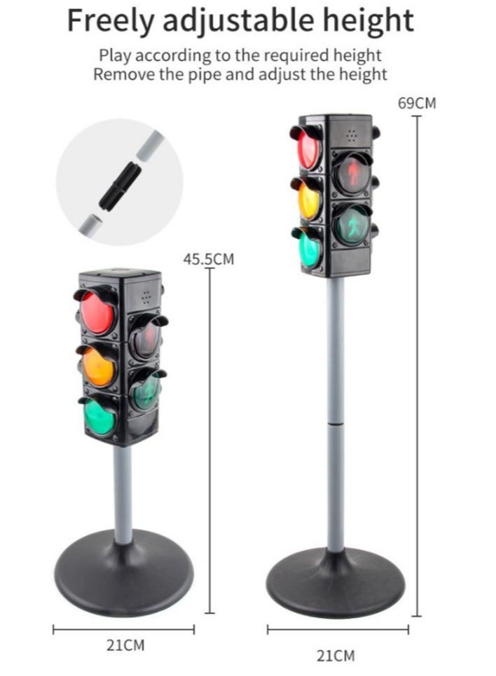 YelaJoy Police Costume for Kids Police Role Play Kit With Traffice Lignt Kits Great for  Costume, Kids Dress Up, Detective, Swat - Image 2