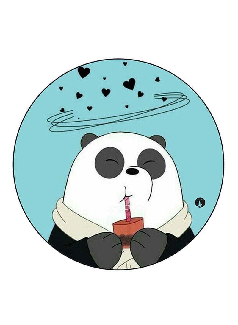 We Bare Bears Printed Mouse Pad Multicolour